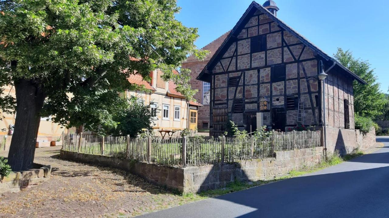 Ferienwohnung Alte Dorfschule Witzenhausen Exterior photo